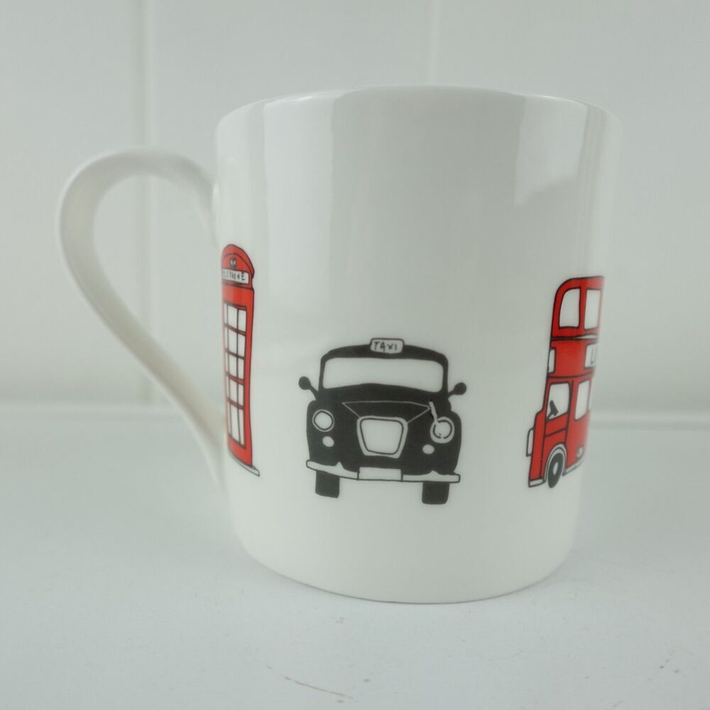Victoria Eggs Coffee Tea Mug Fine Bone China Hand Drawn The British Hamper Co